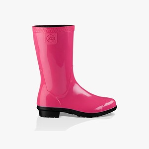 Ugg Raana Rain Kids All-Weather Boots Pink (5419KEMJA)